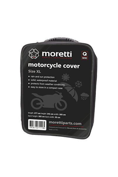 MMX Prelata moto exterior, material impermeabil, 246cm x 104cm x 127cm, marim...