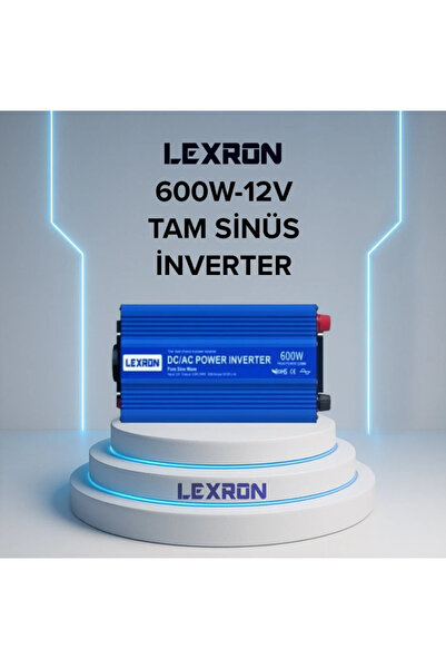 Lexron 12 V 600 WATT TAM SİNÜS İNVERTER
