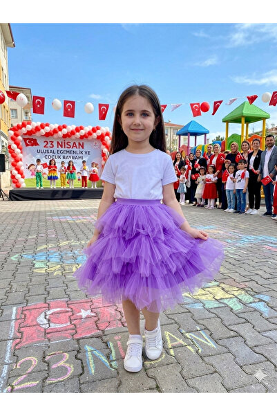 Yağmurun Butiği Özel Günler ve Bayramlar İçin Neşeli Renkler Tütü Seti