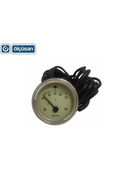 ÖLÇÜSAN HARARET SAATİ CİVALI 5 MT (40°C-120°C) (İKAZLI) (60 MM)