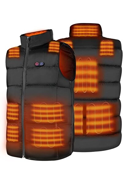 Dotail Γιλέκο unisex με σύστημα θέρμανσης DR.PREPARE, 10 ζώνες, 3 ρυθμίσεις θ...