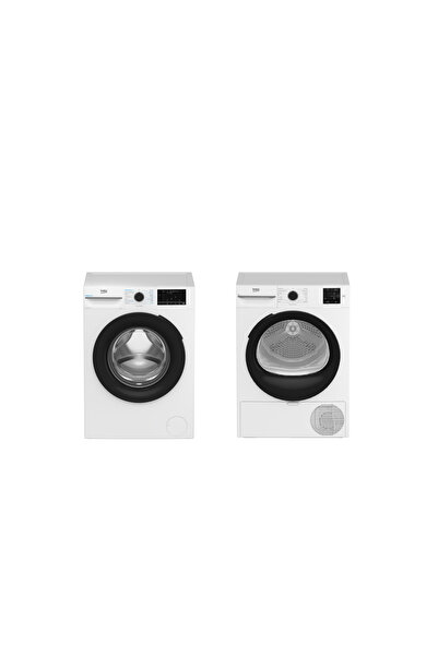 Beko CMXD 9100 9 Kg Çamaşır Makinesi + KMX 82 8 Kg Kurutma Makinesi
