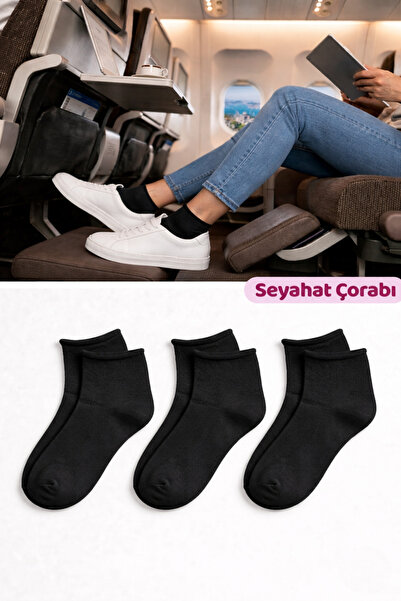 Ducks Socks Șosete de călătorie negre, fără elastic, pentru femei, pachet de ...