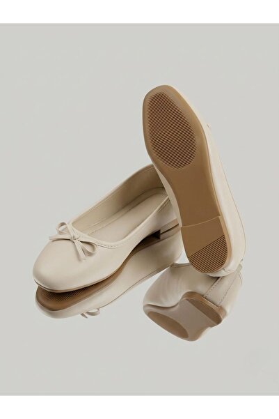 Passeri Shoes حذاء باليه كلاسيكي مريح للاستخدام اليومي للنساء، مزود بفيونكة و...