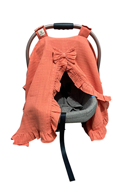 Ponchik غطاء عربة أطفال حديثي الولادة مصنوع من قطن الموسلين بنسبة 100%، مقاس ...