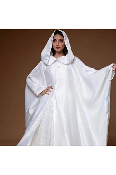 Barigo Bride's Abaya Exclusive Plain Design for the Night of a Lifetime One Size