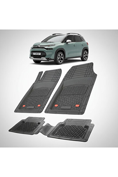 TEAMCAR Πατάκια Μοκέτας Citroen C3 Aircross SUV Συμβατά με Facelift 2021-2026...