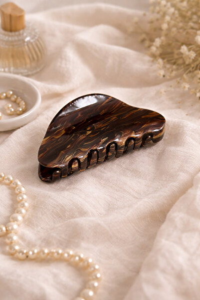 PABALAS Luxury Bone Hairpin – Premium Acetate Large Hair Clip (Patterned Coll...