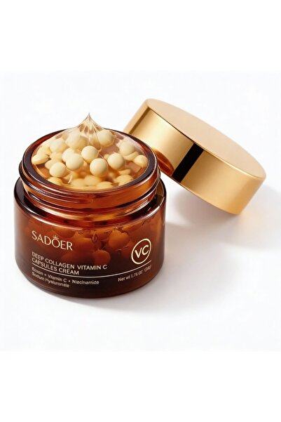 SADOER Sadeor Κρέμα Προσώπου με Βιταμίνη C και Κολλαγόνο σε Κάψουλα 50γρ