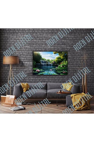 Aden TABLOU PE PÂNZĂ DIGITAL DECORATIV PE TEMĂ PEISAJ