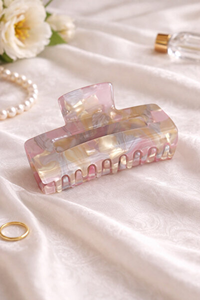 PABALAS Luxury Bone Hairpin – Premium Acetate Large Hair Clip (Patterned Coll...