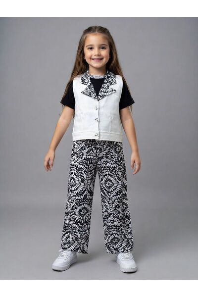 Kids Club Girl's Vested Suit