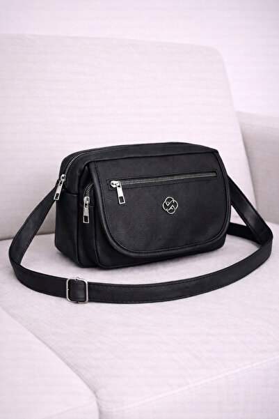 MILANOFOX Γυναικεία δερμάτινη τσάντα χιαστί και ώμου πολλαπλών θηκών για καθη...