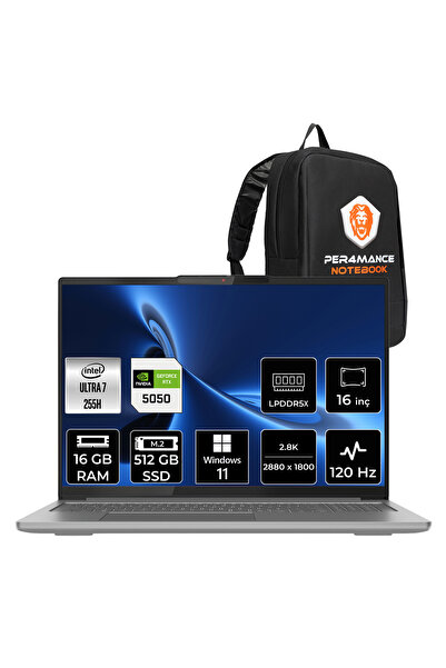 LENOVO IdeaPad Pro 5 Ultra 7 255H 16GB 512GB SSD RTX5050/8GB 16" 2.8K OLED 11...
