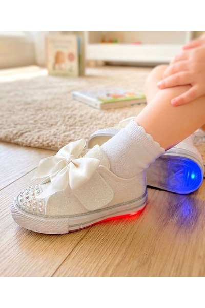 Surpie Shoes Girls' Casual Shoes, Children's Lighted Shoes, (Size Range: 22-3...