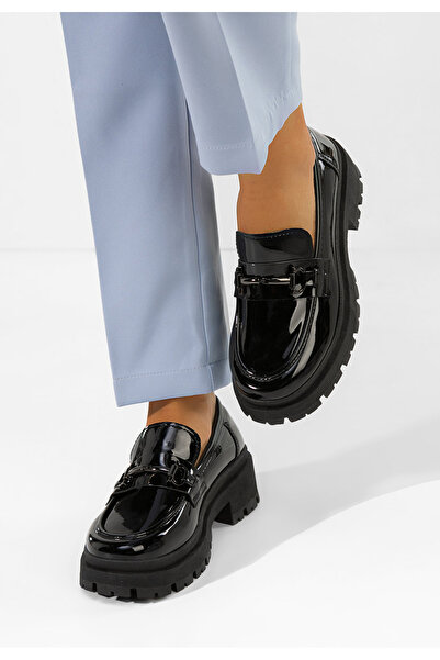 B T Shoes Mocasini dama lacuiti Elvilia negri