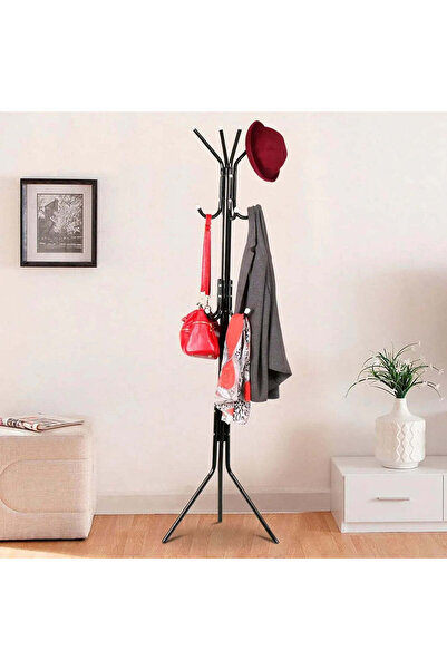 Promagg Μεταλλική κρεμάστρα ρούχων, σε σχήμα δέντρου, 12 άγκιστρα, 42x165 εκ....