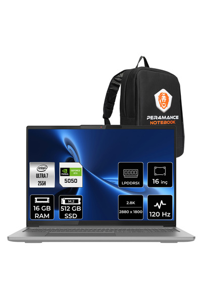 LENOVO IdeaPad Pro 5 Ultra 7 255H 16GB 512GB SSD RTX5050/8GB 16" 2.8K OLED 11...