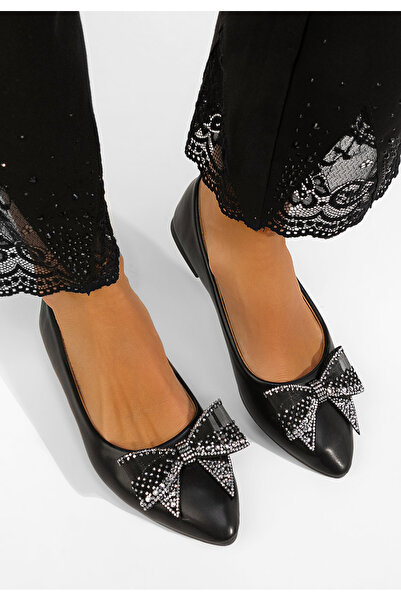 B T Shoes Balerini dama Marva negri