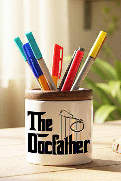 giftkonsept The Docfather Printed Funny Gotfather Χιουμοριστικό δώρο για γιατ...