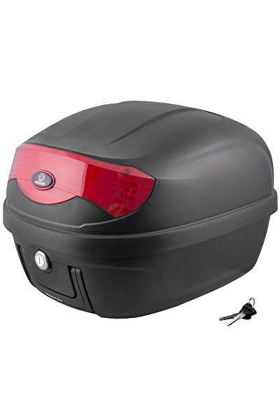 MMX Cutie bagaje(top case) MR-808, 28l, culoare negru, reflector rosu