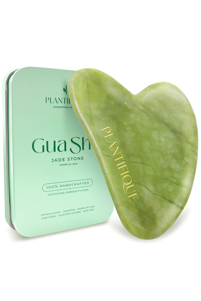 Plantifique Gua Sha Facial – Masaj Facial, Sculptare Față, Jawline, Drenaj Li...