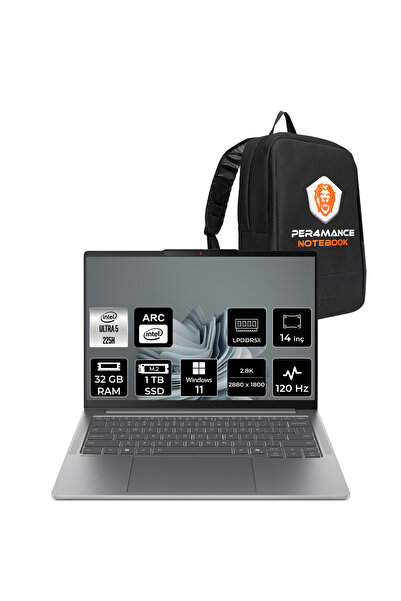 LENOVO IdeaPad Pro5 Ultra 5 225H 32GB 1TB SSD 14" 2.8K OLED 1100nits 120Hz W1...