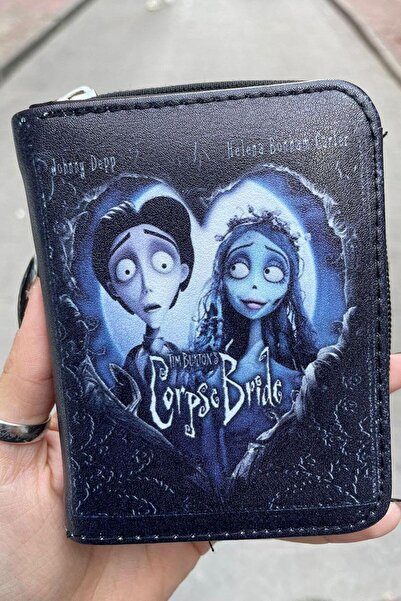 Köstebek Μαύρο κοντό πορτοφόλι της νεκρής νύφης (Corpse Bride) Victor και Emily