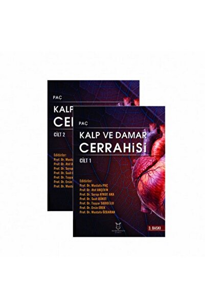 Akademisyen Kitabevi Paç Kalp ve Damar Cerrahisi ( Cilt 1-2)