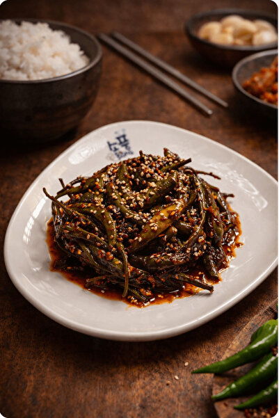 Sopung Gochu Jangajji 200g – Kore Acı Biber Turşusu