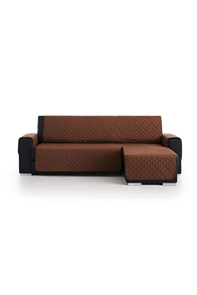 Sofazip Quilted corner sofa cover with chaise longue on the right/left Sofazi...