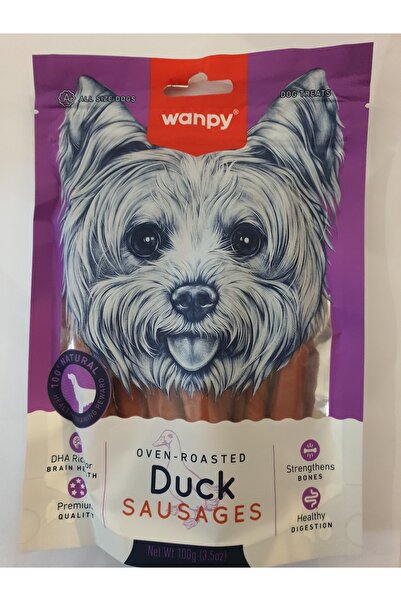 Wanpy PATİLİMARKET köpek ödülü duck sausages
