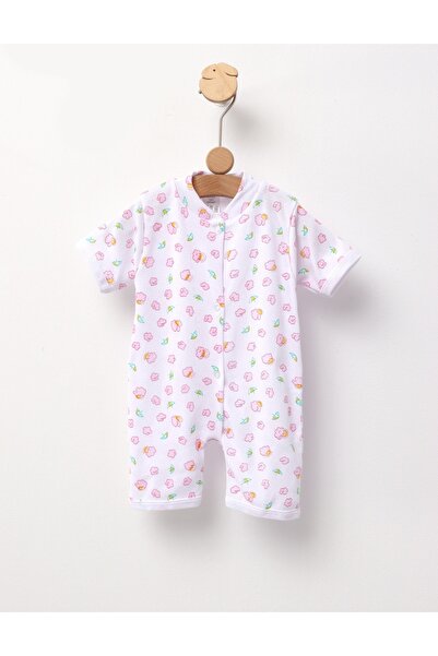 MiniKids Σύννεφα και Ομπρέλες Ολόσωμη Φόρμα MS Πολύχρωμη