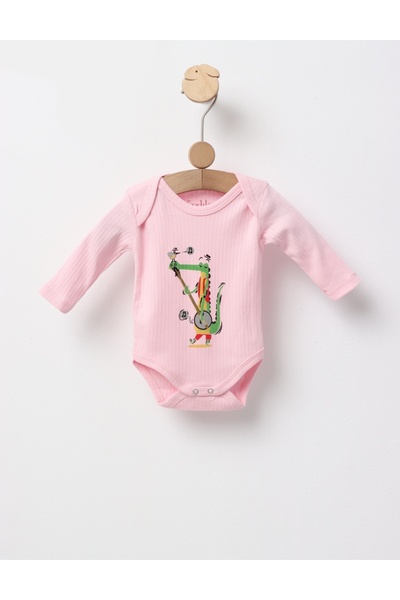 MiniKids Ace Trase Ολόσωμο κορμάκι, Κροκό, ML, ροζ μοντέλο