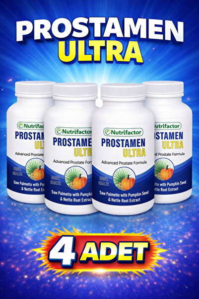 Prostamen Ultra 60 Kapsül Erkeklere Özel Bitkisel Takviye X 4 Adet