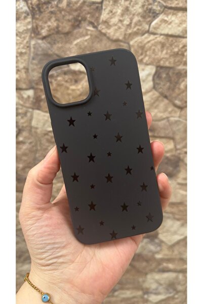Vip Case Iphone 11 Pro Uyumlu Mini Siyah Yıldız Desenli Silikon Darbe Emici K...