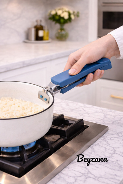 BEYZANA 1 Adet Karışık Renk Pratik Sıcak Kase Tutacağı, Tava ve Tepsi Sap Tutucu