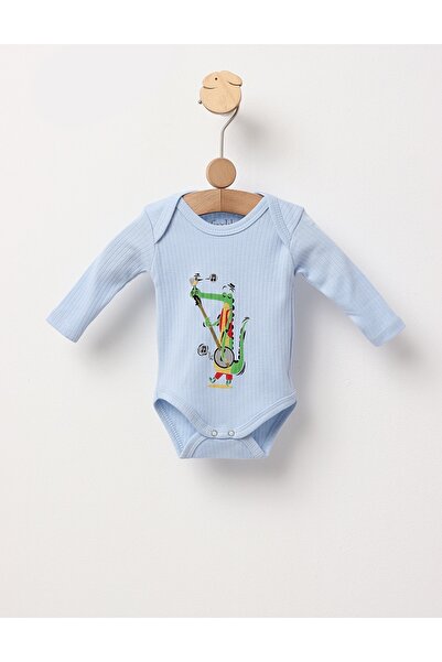 MiniKids Ace Trase Ολόσωμο κορμάκι, Κροκό, ML, μπλε μοντέλο