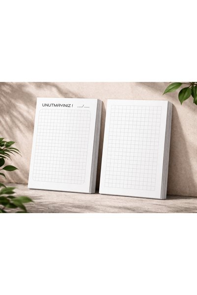 ATALAYREKLAM Notebook Do Not Forget Card – To-Do List Note Paper Set of 2