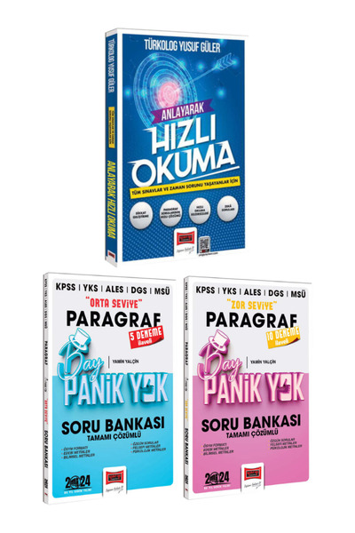 Yargı Yayınları Türkolog Yusuf Güler Anlayarak Hızlı Okuma+ Orta - Zor Seviye...