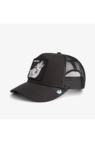 Goorin Bros Lone Wolf Trucker Unisex Siyah Şapka