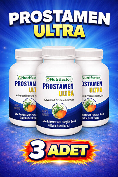 Nelia Prostamen Ultra 60 Kapsül Erkeklere Özel Bitkisel Takviye X 3 Adet