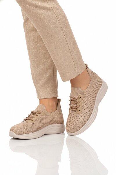 AYAKMOD Nude Anorak Lightweight Breathable Women's Casual Shoes 332171 Z