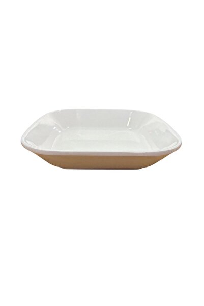 Ünsal Showroom Atlas Melamine Snack Bowl Square White 9cm 401