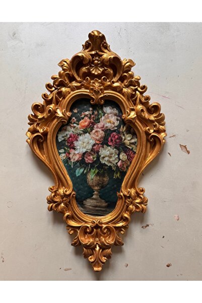 busraconcept Pictură realizată manual în stil vintage 42cm