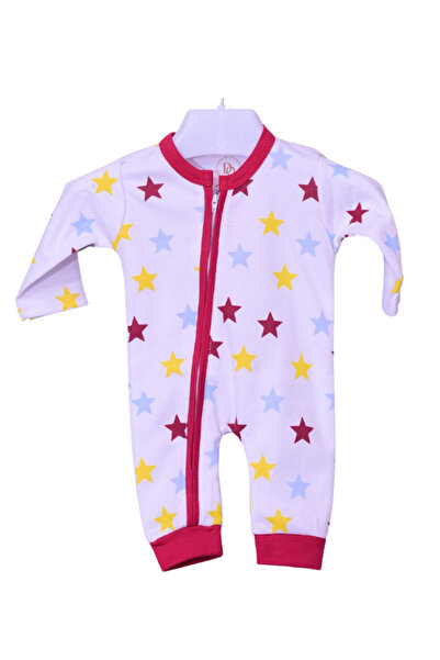 Saf By Arams Stellar Dreams: Starry All-Over Print Zip Romper
