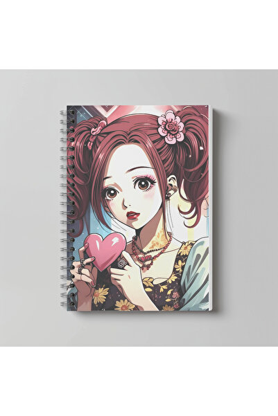 nihonwosekai Nana Anime A4 Size Spiral Notebook 60 Sheets Osaki Nana Komatsu
