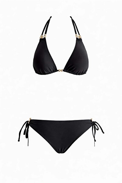 SAILOR moda Triangle Beaded String Bikini Set