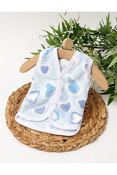 MiniKids Vesta cocolino Inimioare cu blue