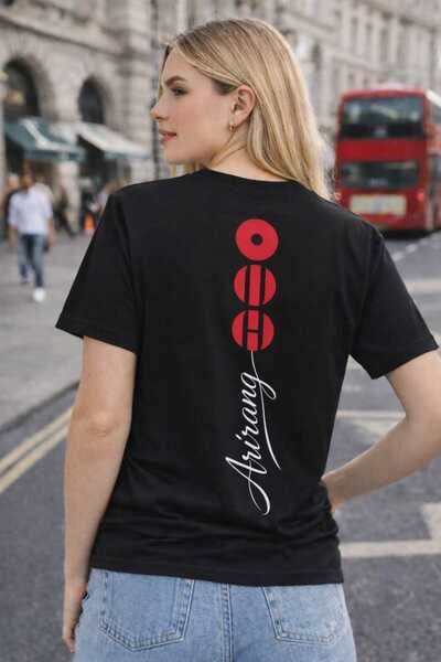 puolikuu Μπλουζάκι Oversize με στάμπα Arirang World Tour BTS